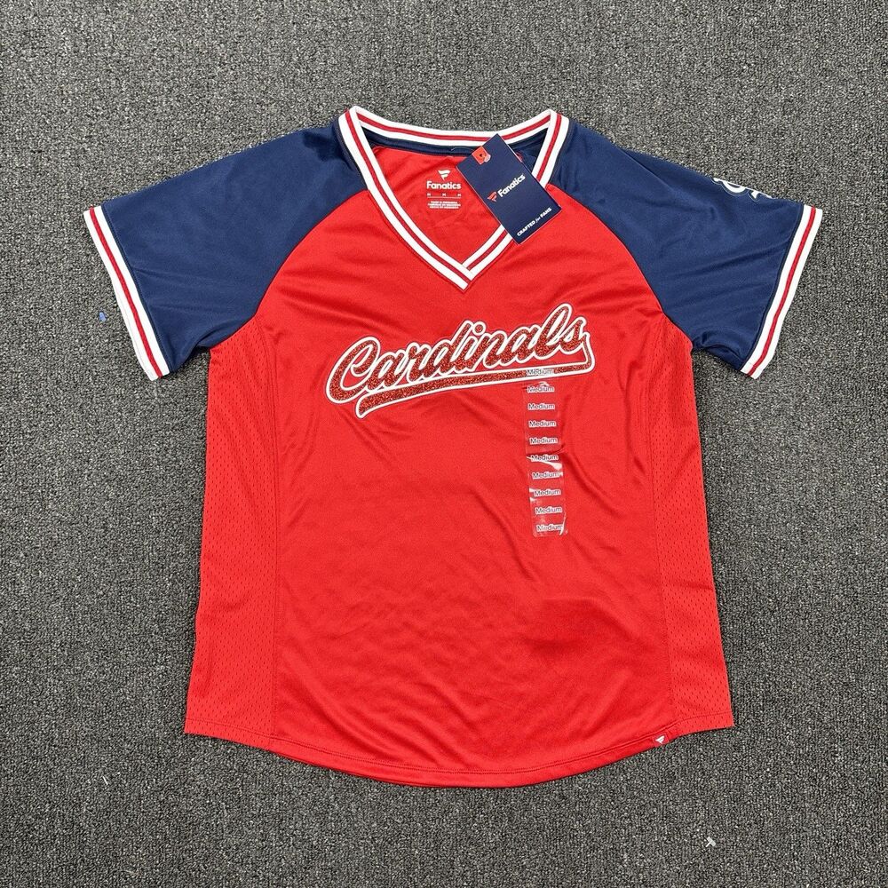 NEW Fanatics St. Louis Cardinals Shirt Jersey Women's Size Medium